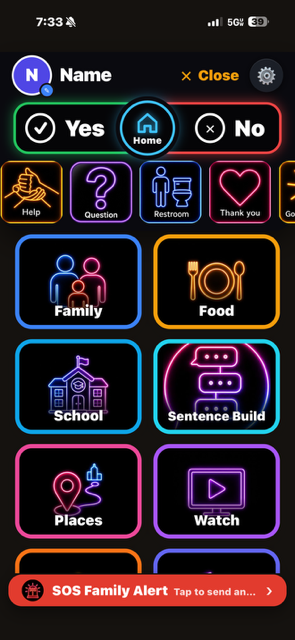 myEZvoice home navigation